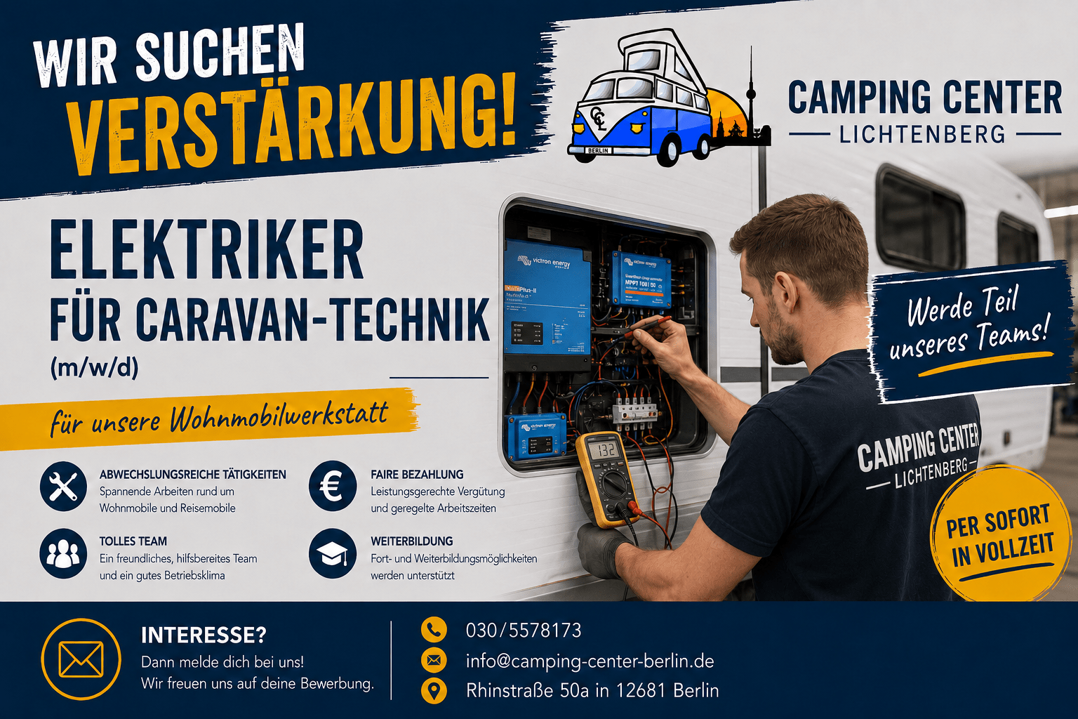 Du betrachtest gerade Wir suchen Dich…